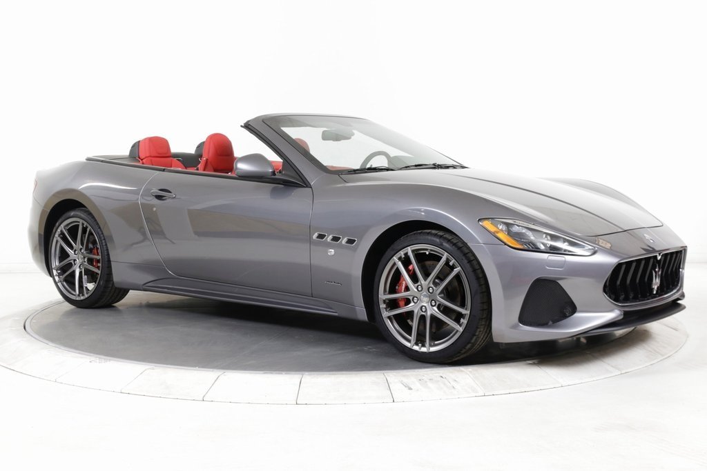 Certified Pre Owned 2018 Maserati Granturismo Convertible Sport 2d